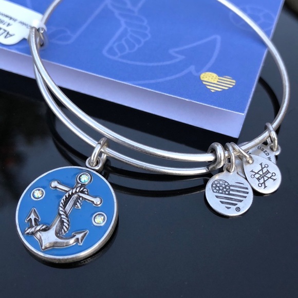 Alex and Ani | Anchor Color Infusion Charm NWT - Picture 2 of 4